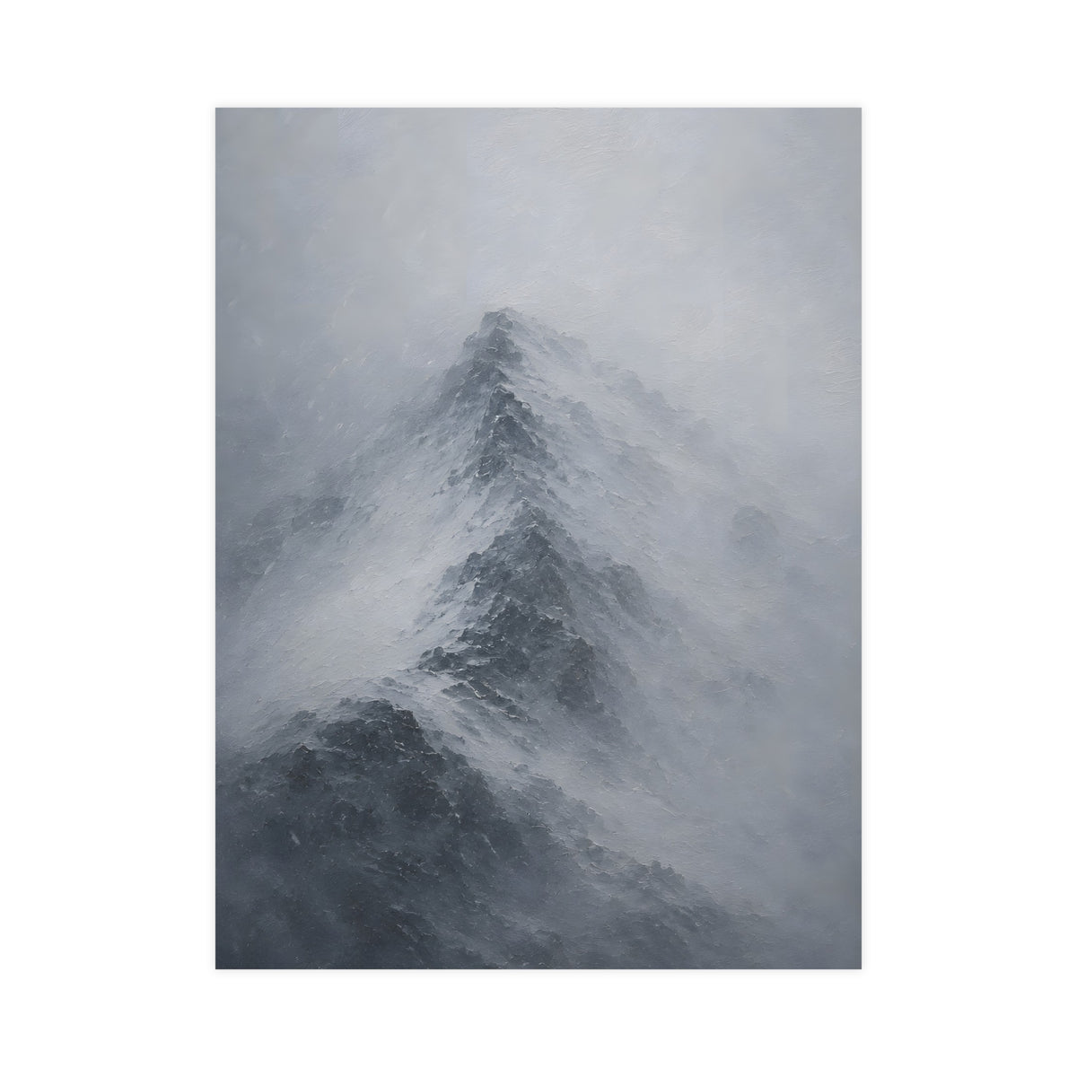 Through the Snow — through the snow, 18x24 in print