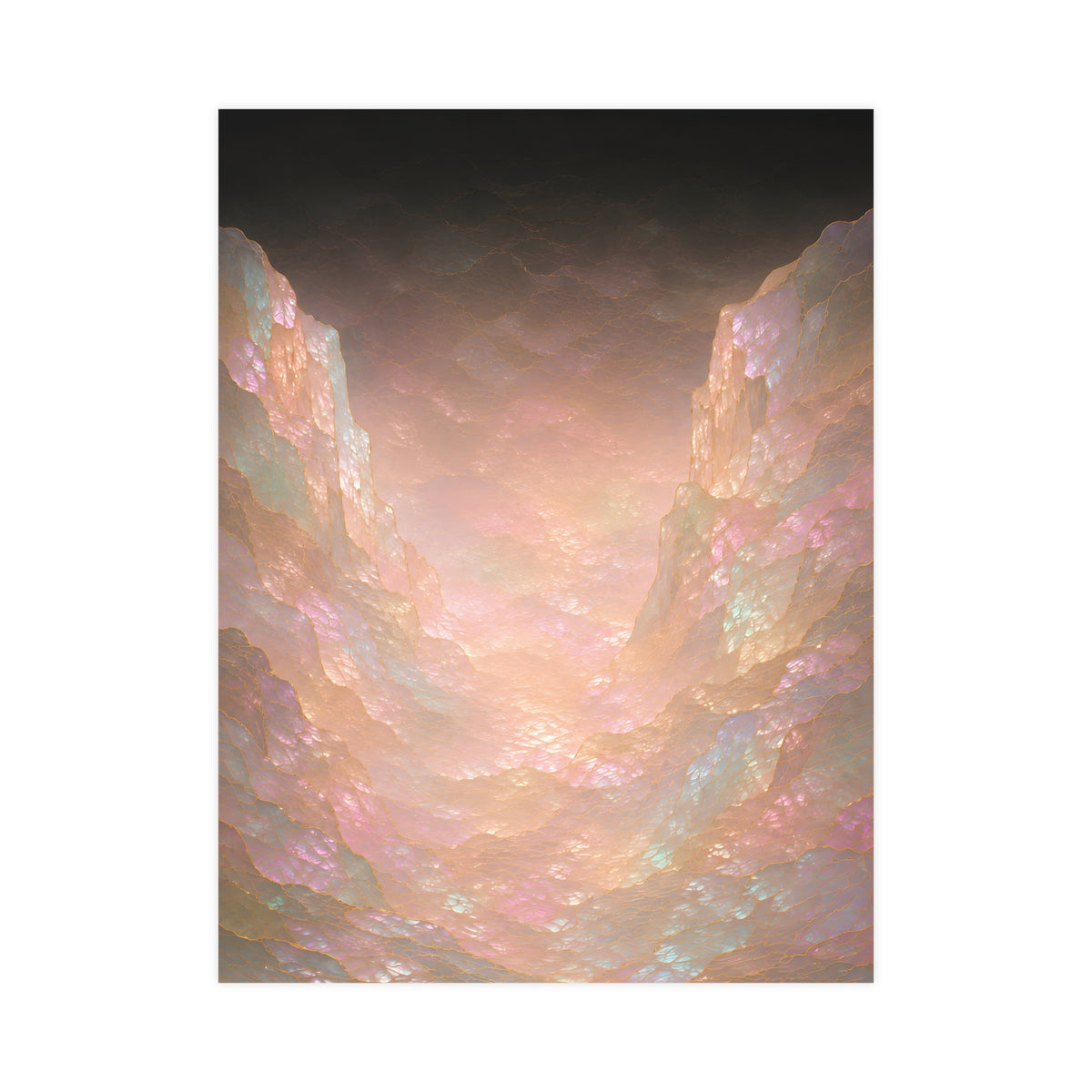 The Gap Between — the gap between, 18x24 in print