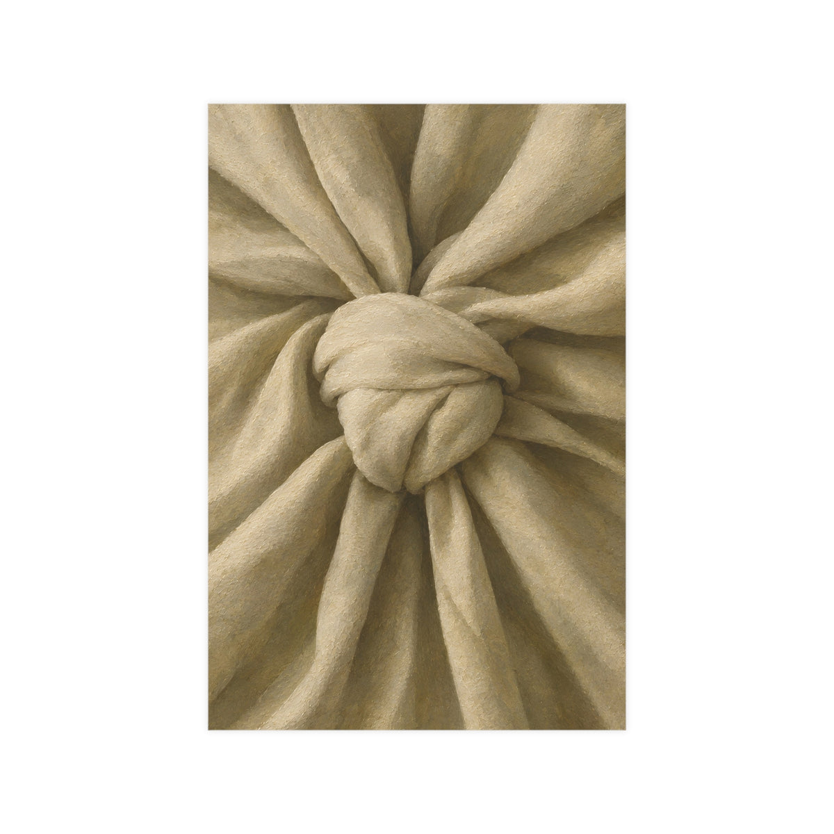 One Knot | Textile Study Print | Wall Art