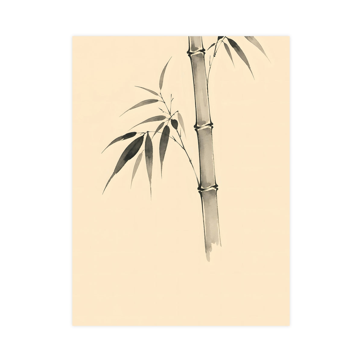 Bamboo — bamboo, 18x24 in print