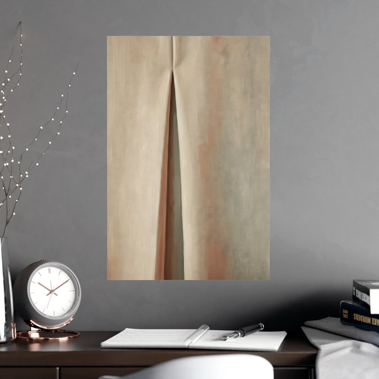One Pleat | Textile Study Print | Wall Art