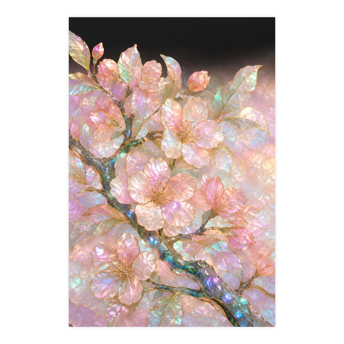 Blossom, Close — blossom, close, 24x36 in print