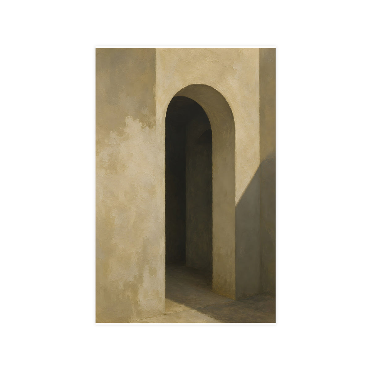 Arched Doorway — arched doorway, 11x17 in print