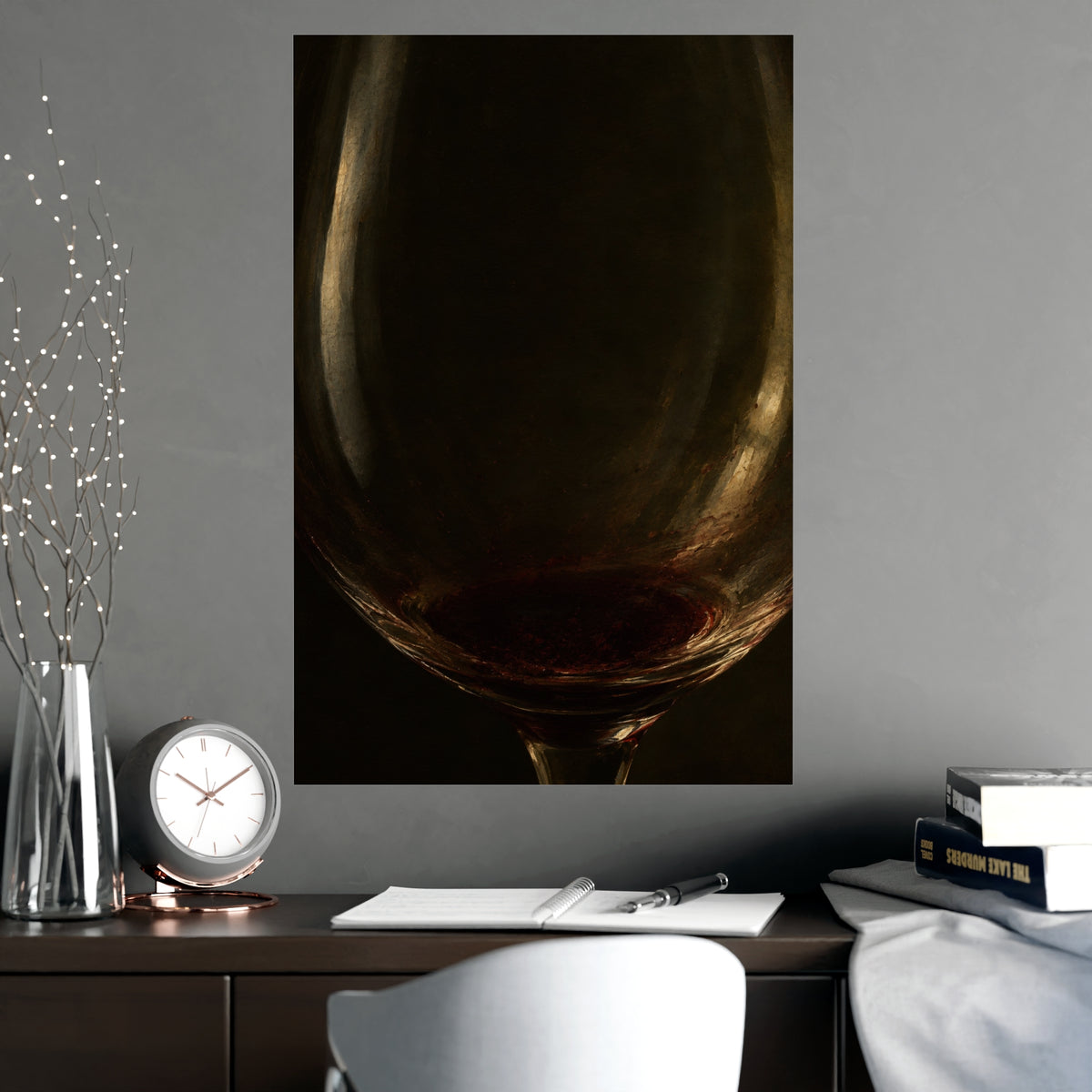 The Last of It — the last of it, shown framed on a wall