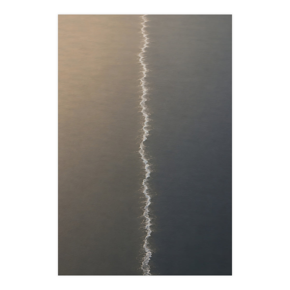 One Line, from Above — one line, from above, 24x36 in print