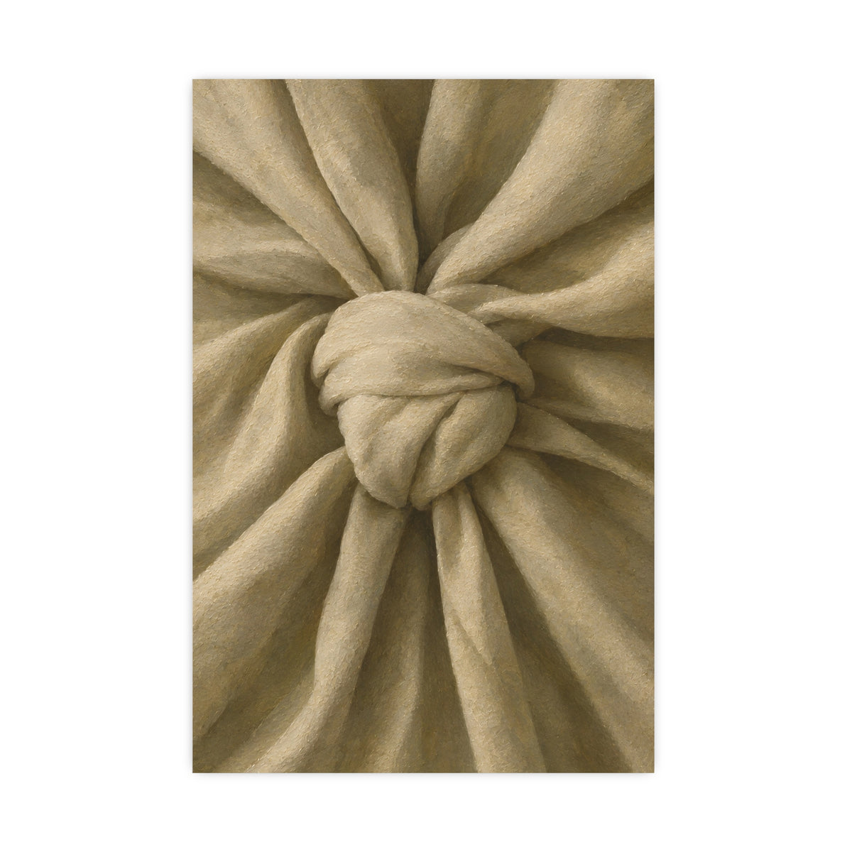 One Knot | Textile Study Print | Wall Art