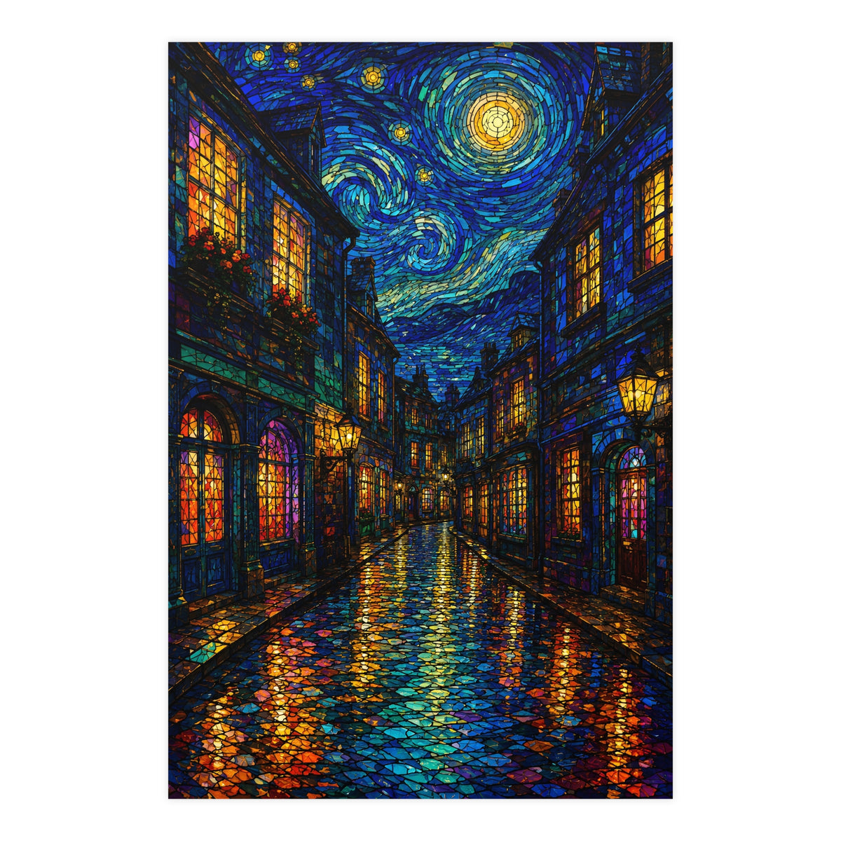 Wet Street — wet street, 24x36 in print