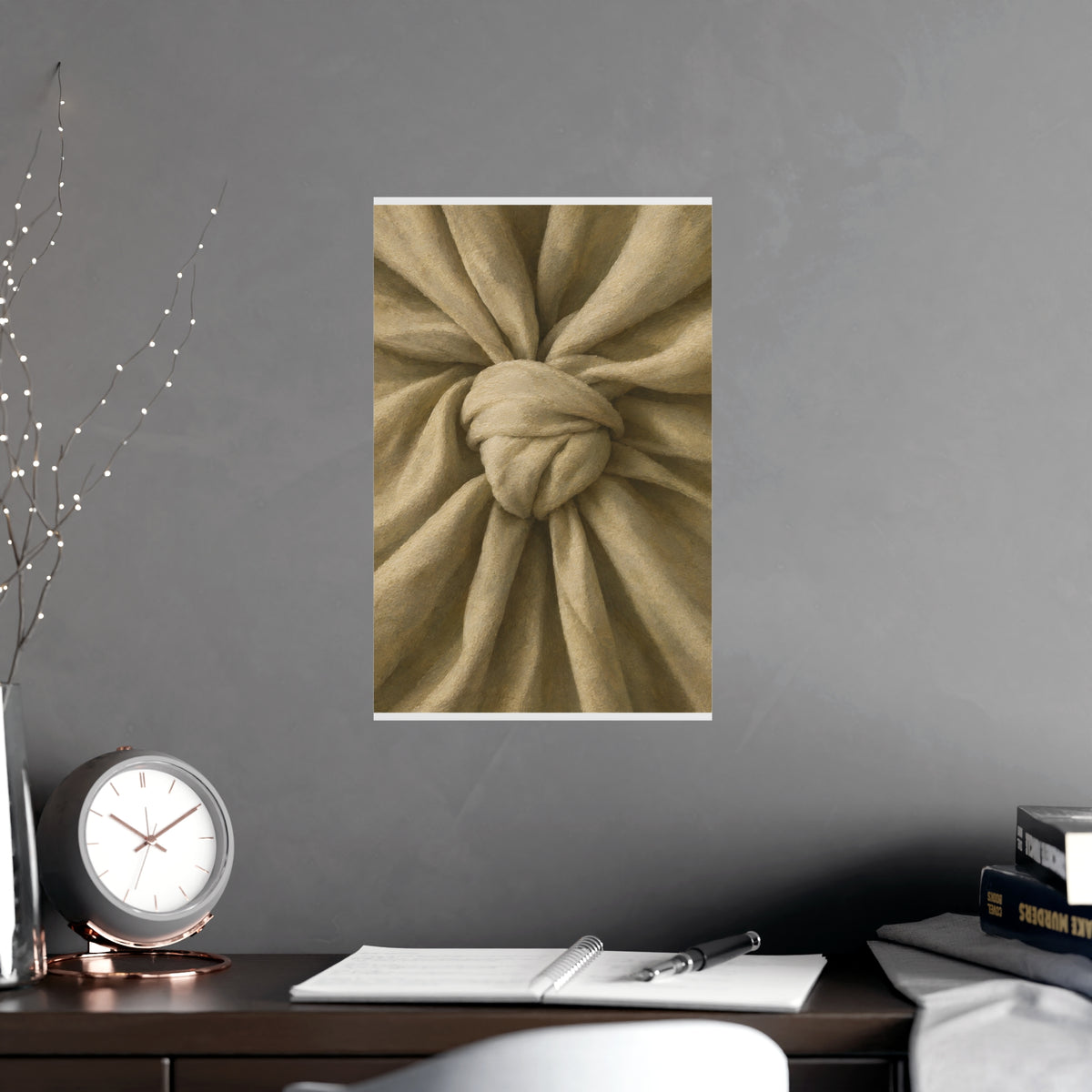 One Knot | Textile Study Print | Wall Art