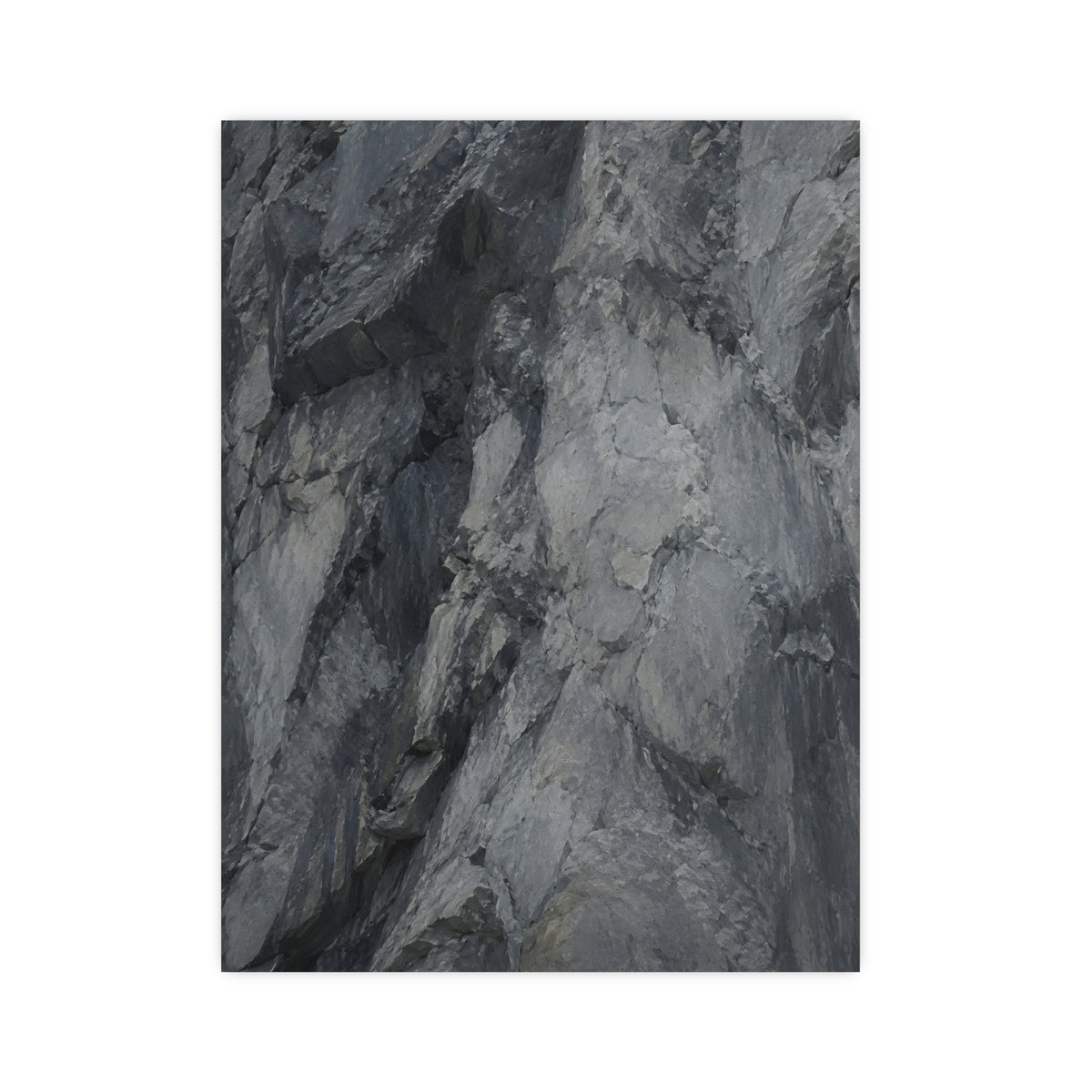 Rock Face — rock face, 12x16 in print