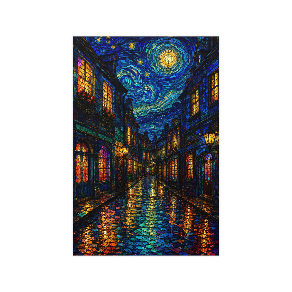 Wet Street — wet street, 12x18 in print