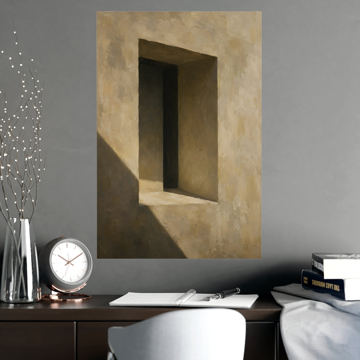 Window Recess — window recess, shown framed on a wall