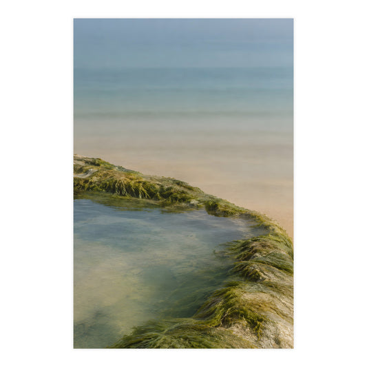 The Rock Pool's Rim — the rock pool's rim, 24x36 in print