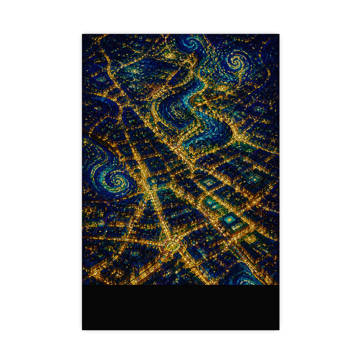 City from Above — city from above, 16x24 in print