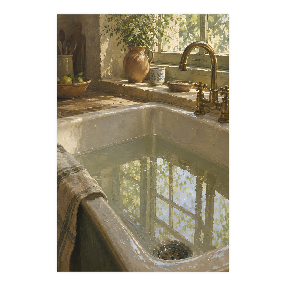 The Window in the Water — the window in the water, 24x36 in print