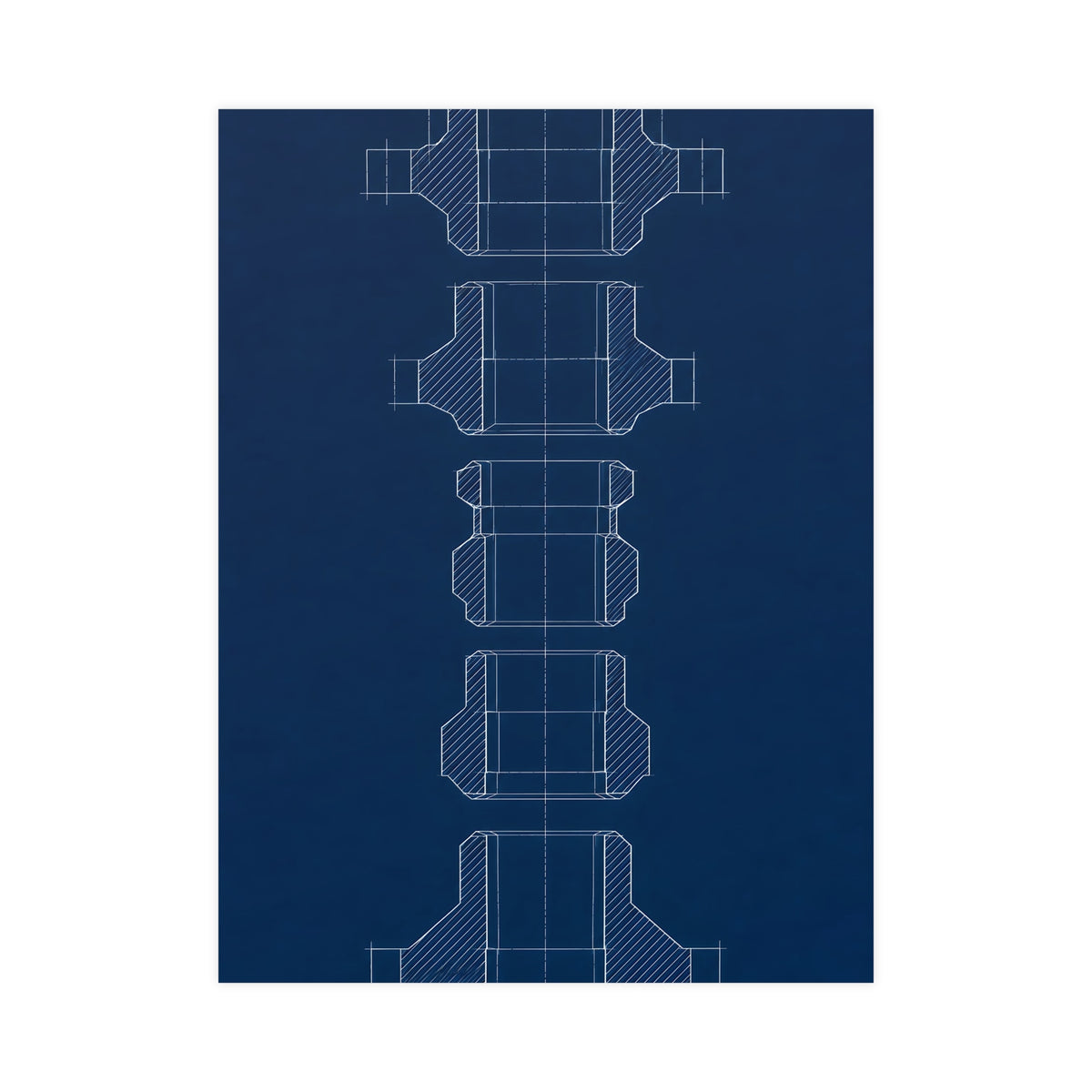Cut at Every Station — cut at every station, 18x24 in print