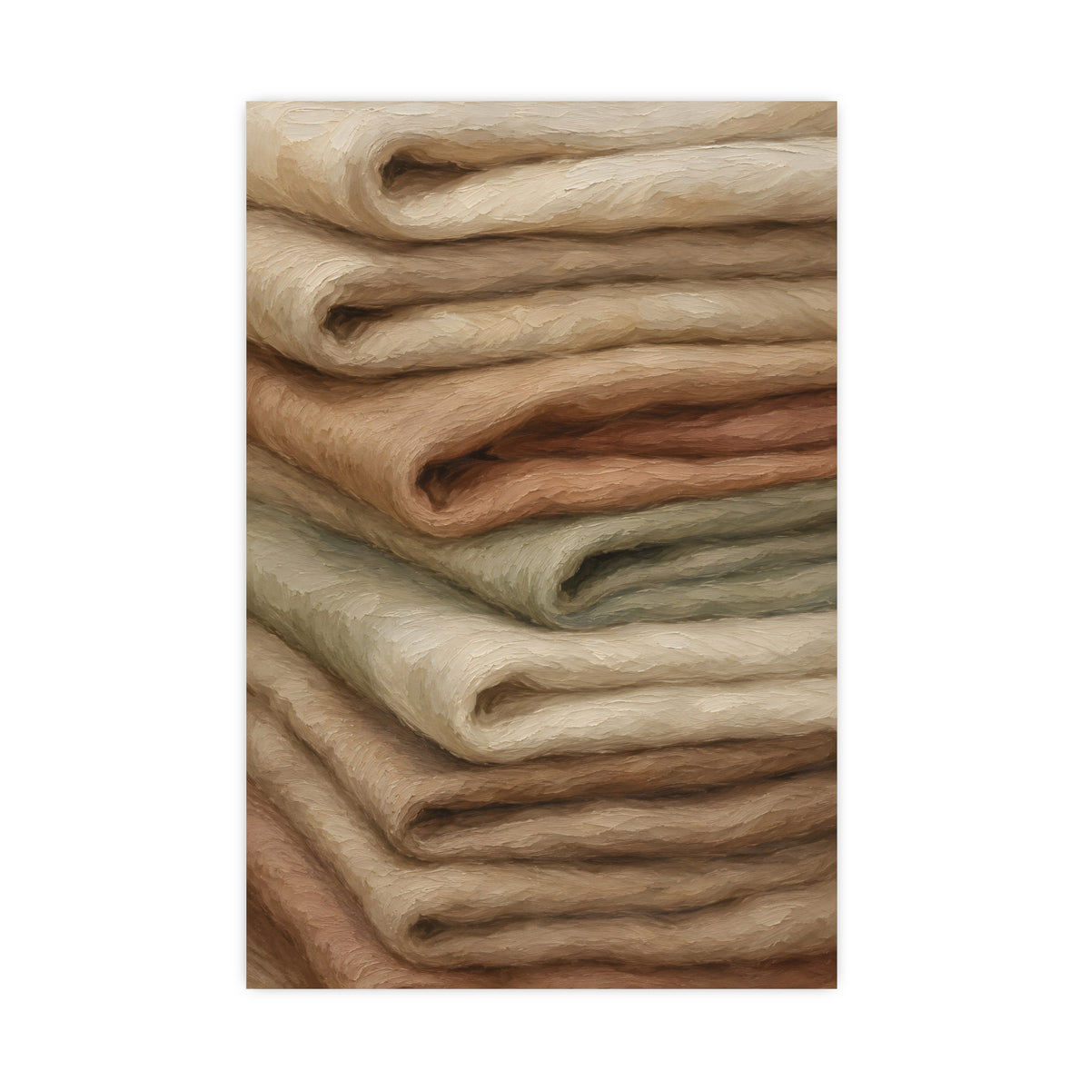 Folded Stack — folded stack, 20x30 in print