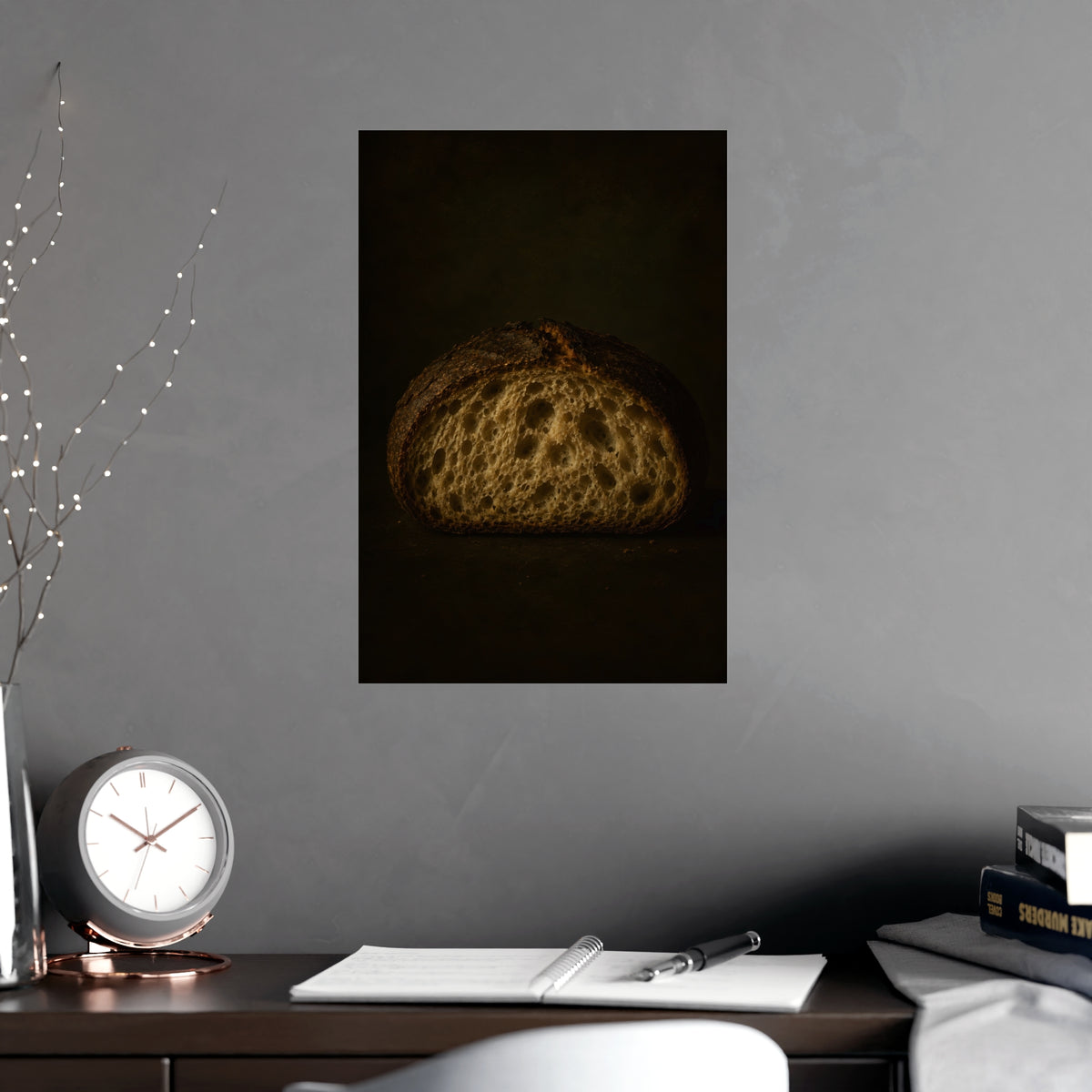Cut Open — cut open, shown framed on a wall