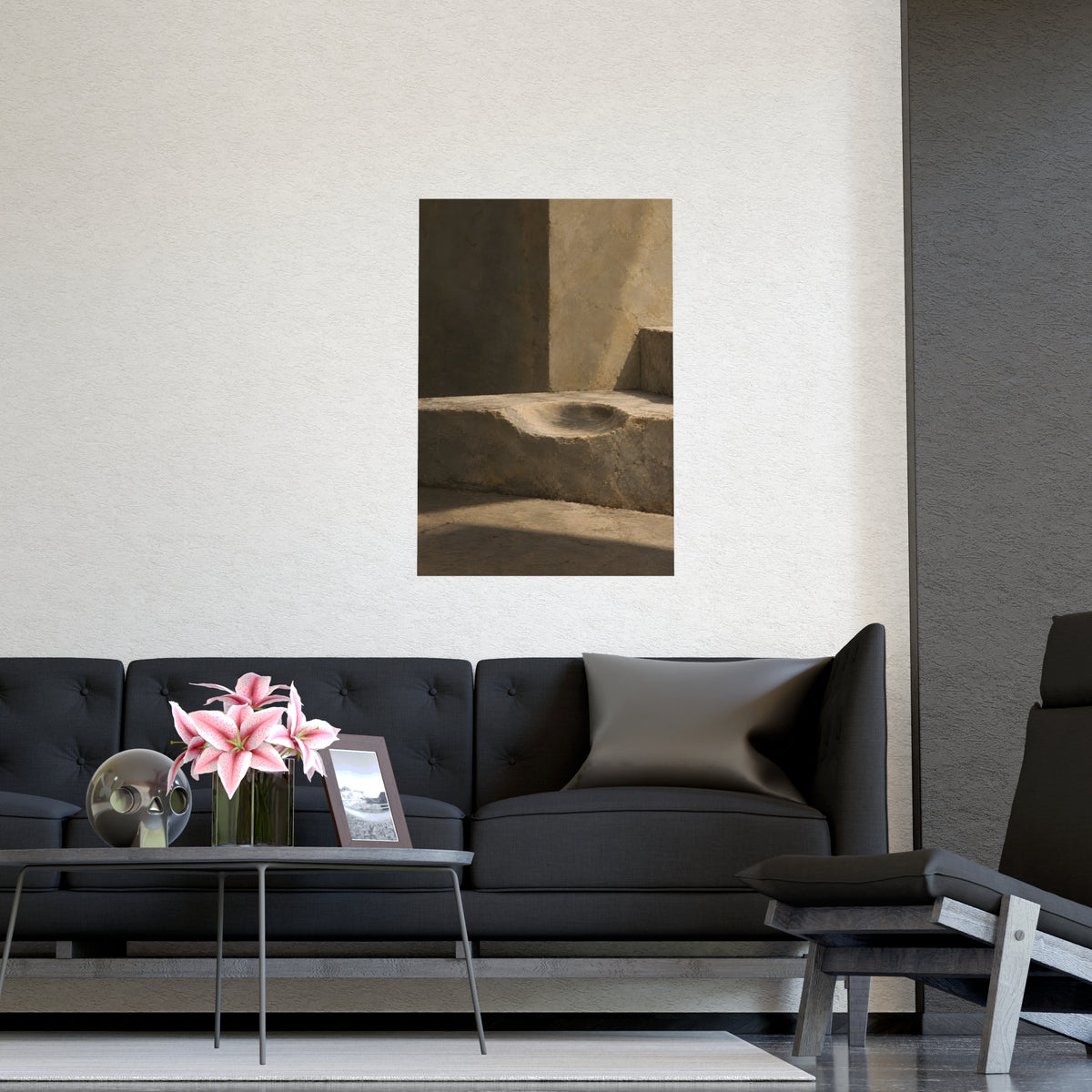 A Century of Feet — a century of feet, shown framed on a wall