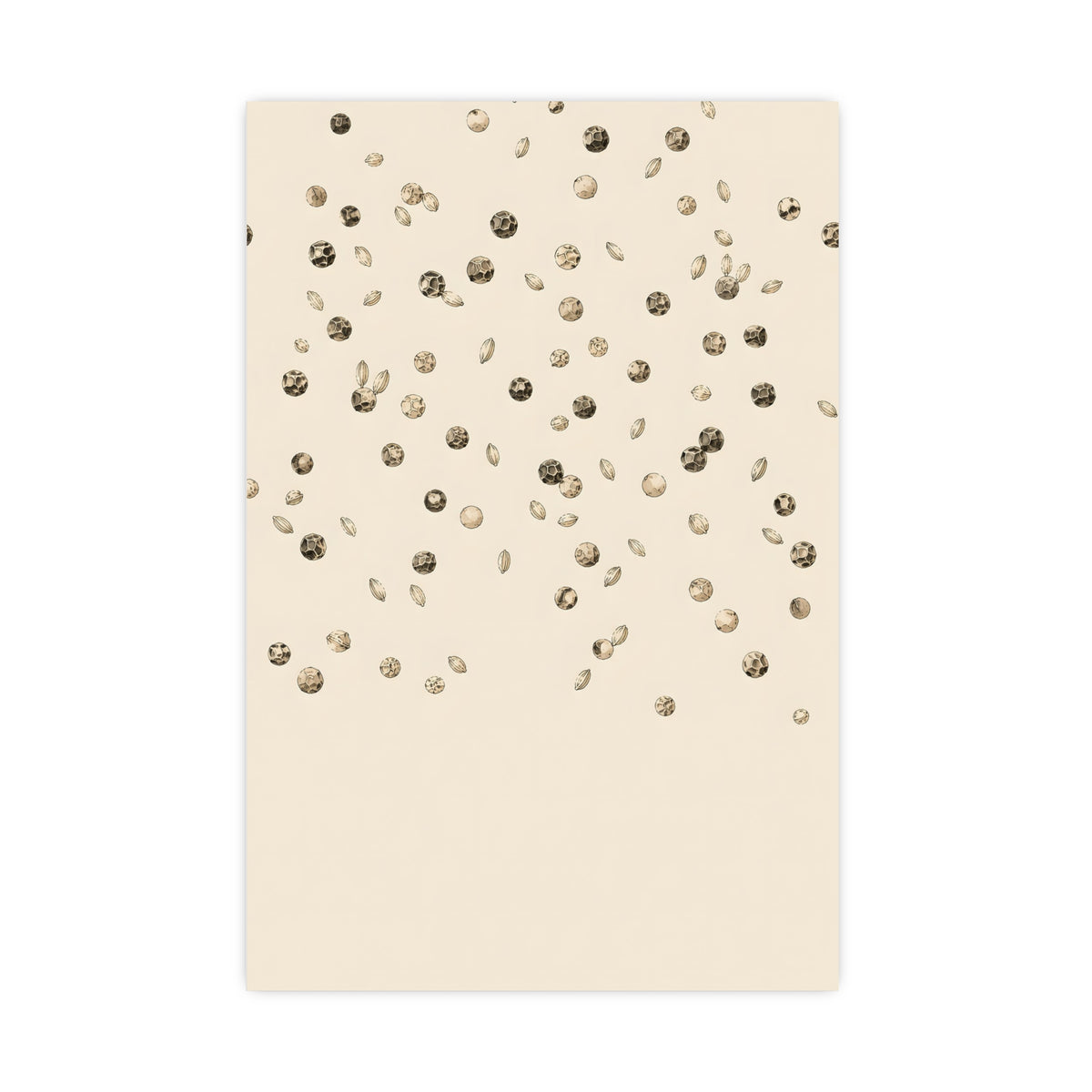 Scattered Seeds — scattered seeds, 20x30 in print