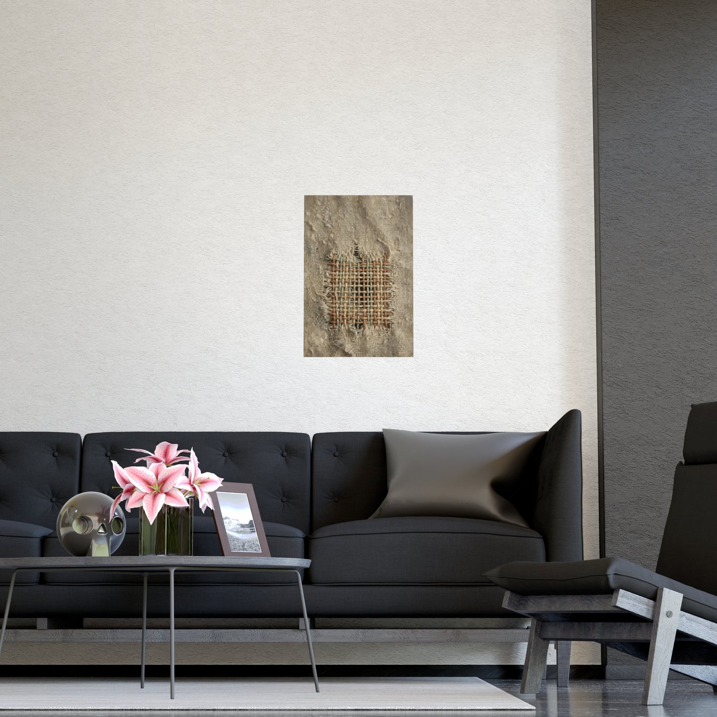 The Mend | Textile Study Print | Wall Art
