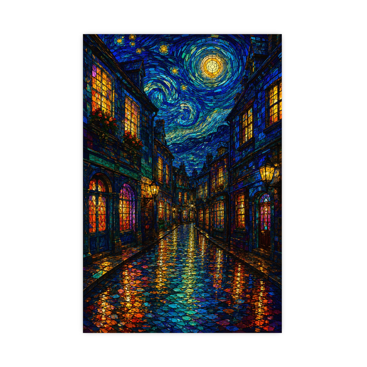 Wet Street — wet street, 20x30 in print