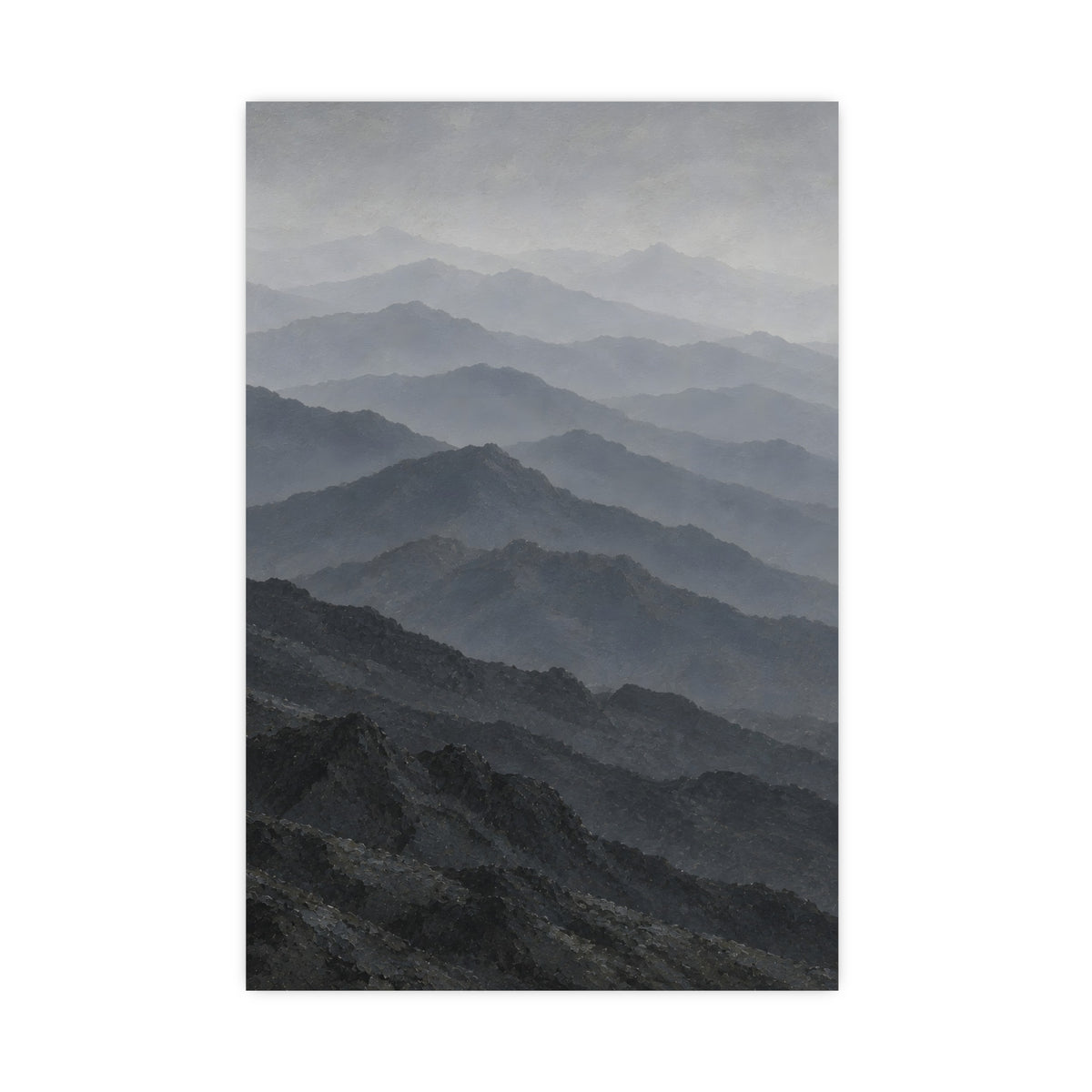 Ridge behind Ridge — ridge behind ridge, 16x24 in print