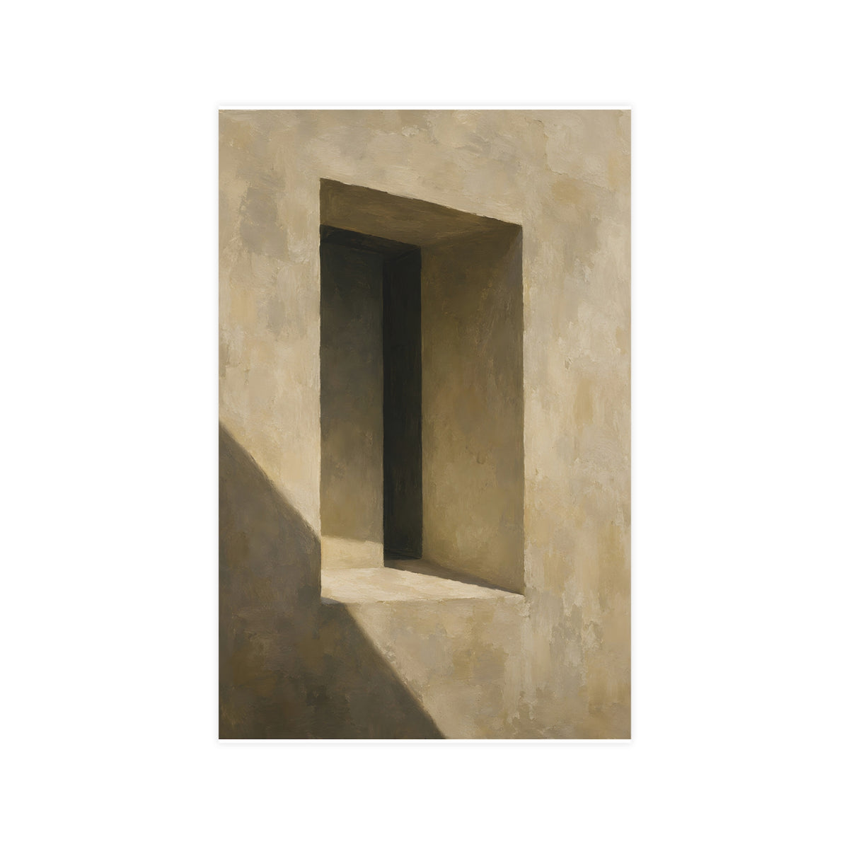 Window Recess — window recess, 11x17 in print