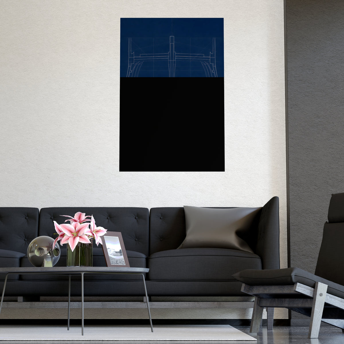 Ship's Hull — ship's hull, shown framed on a wall