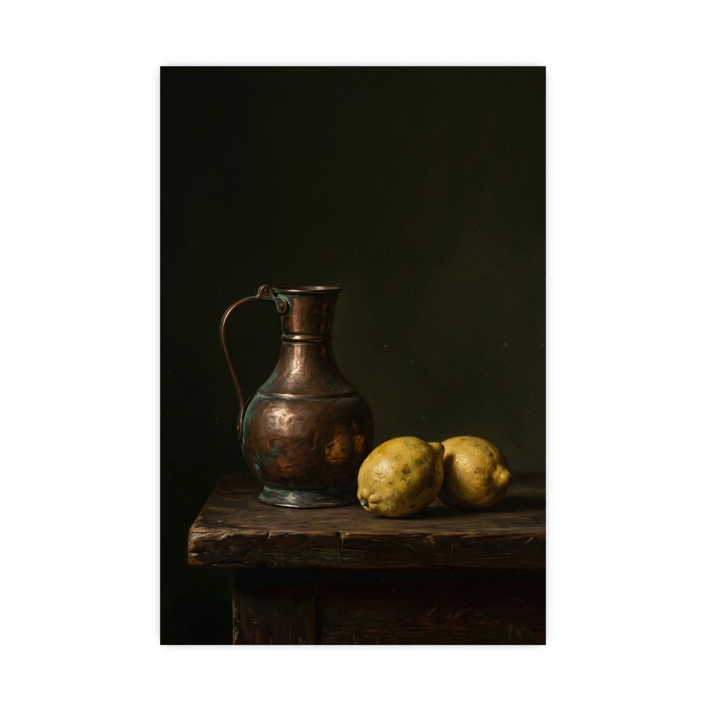Copper and Lemons — copper and lemons, 18x24 in print