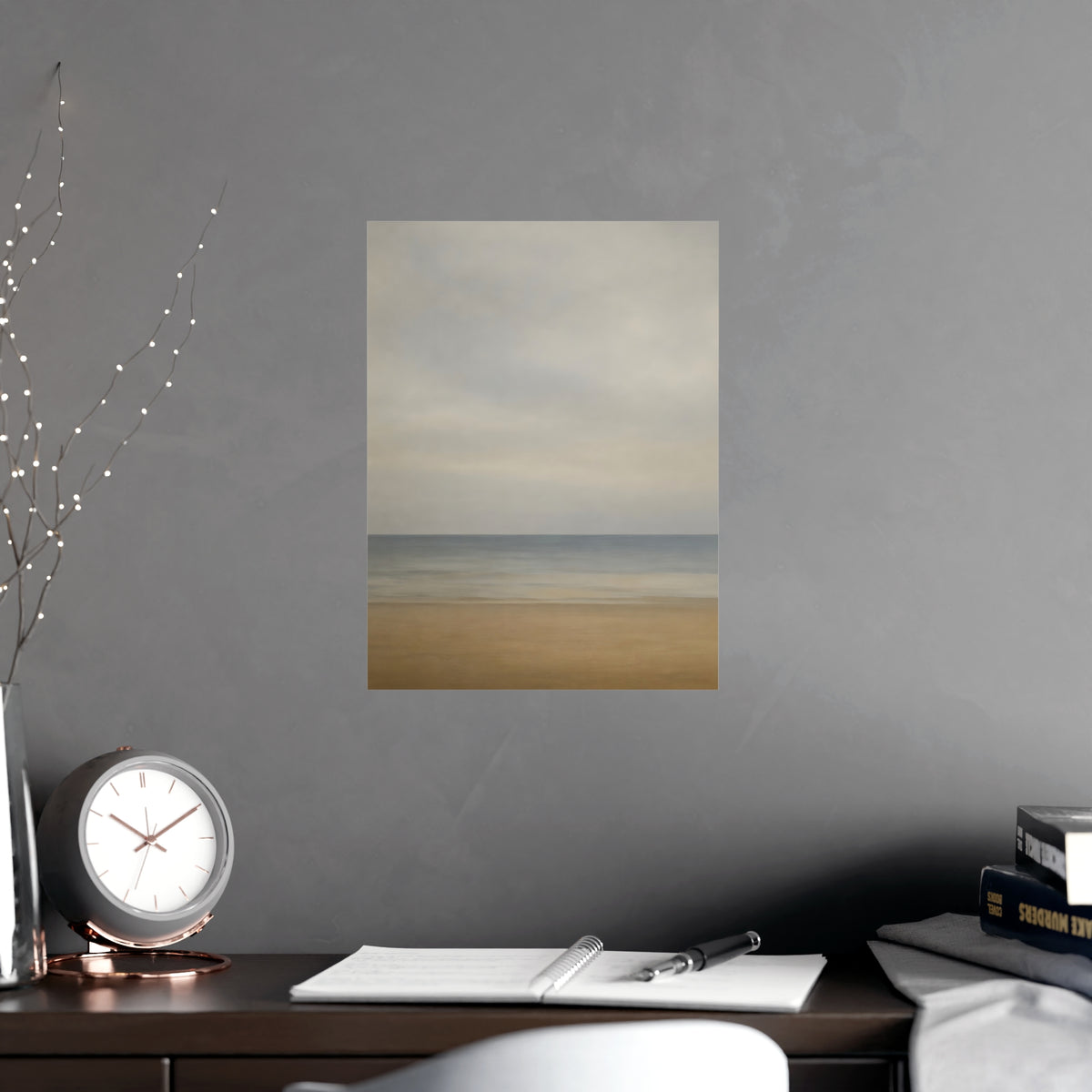 Empty Horizon — empty horizon, shown framed on a wall