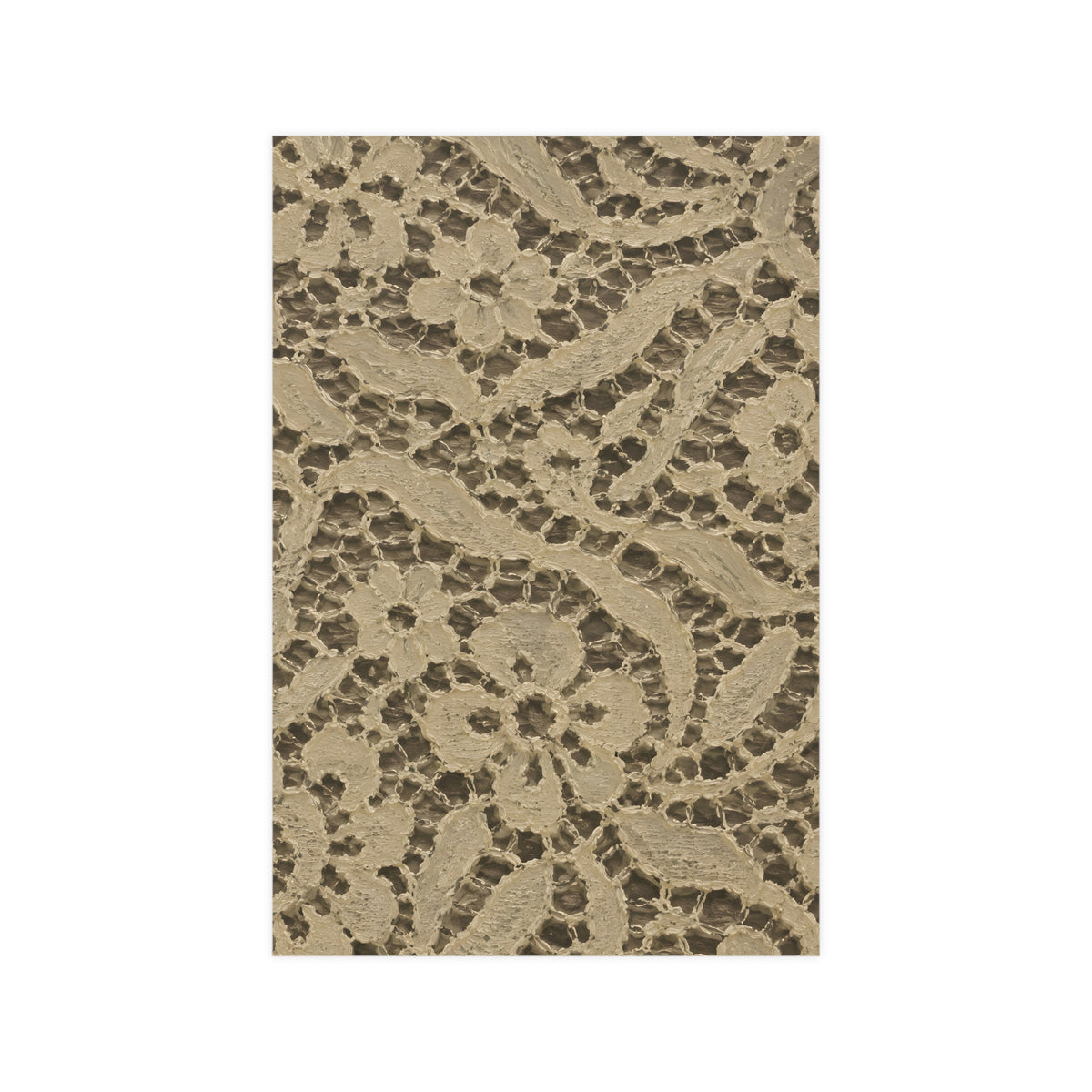 Lace over Dark — lace over dark, 12x18 in print