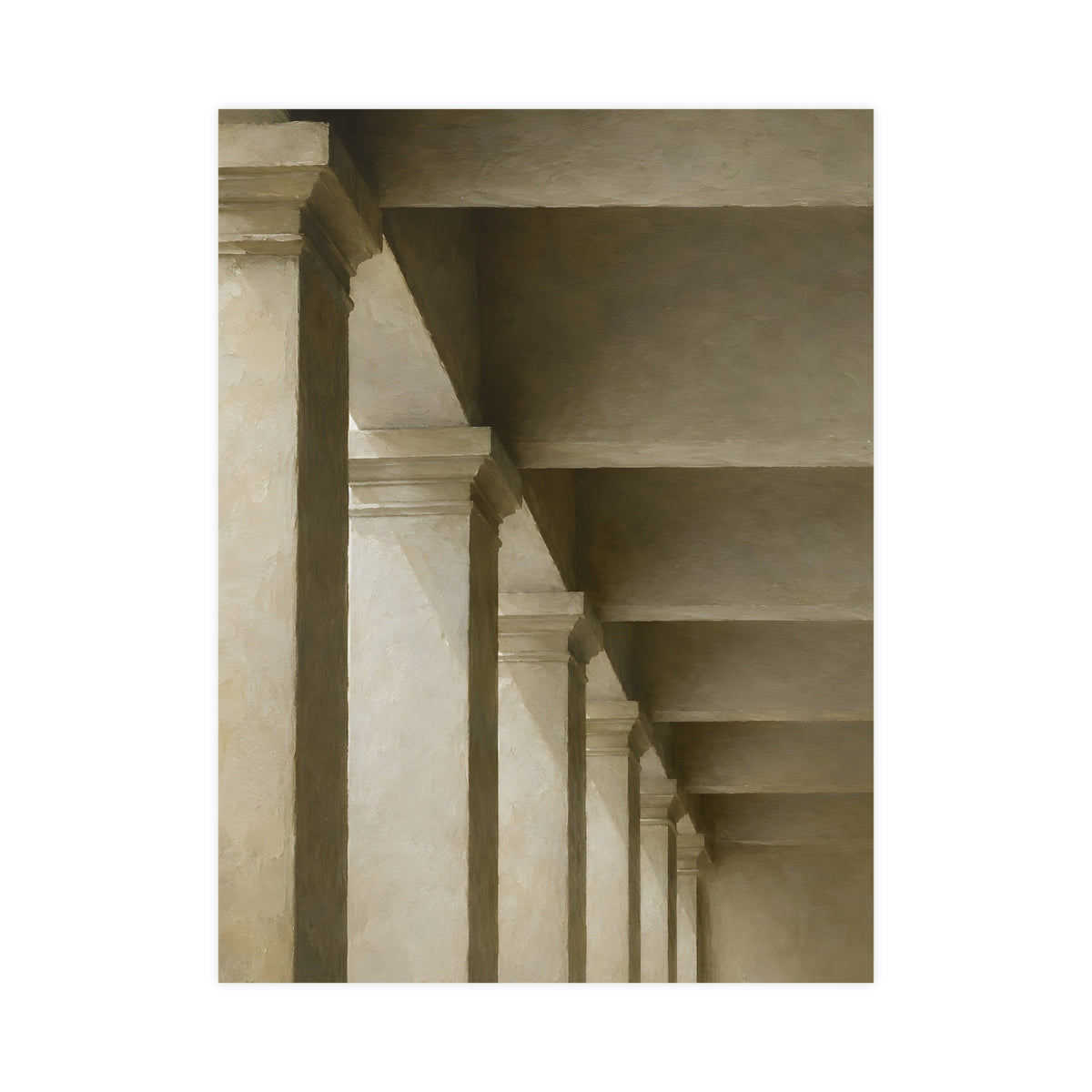 Colonnade — colonnade, 18x24 in print