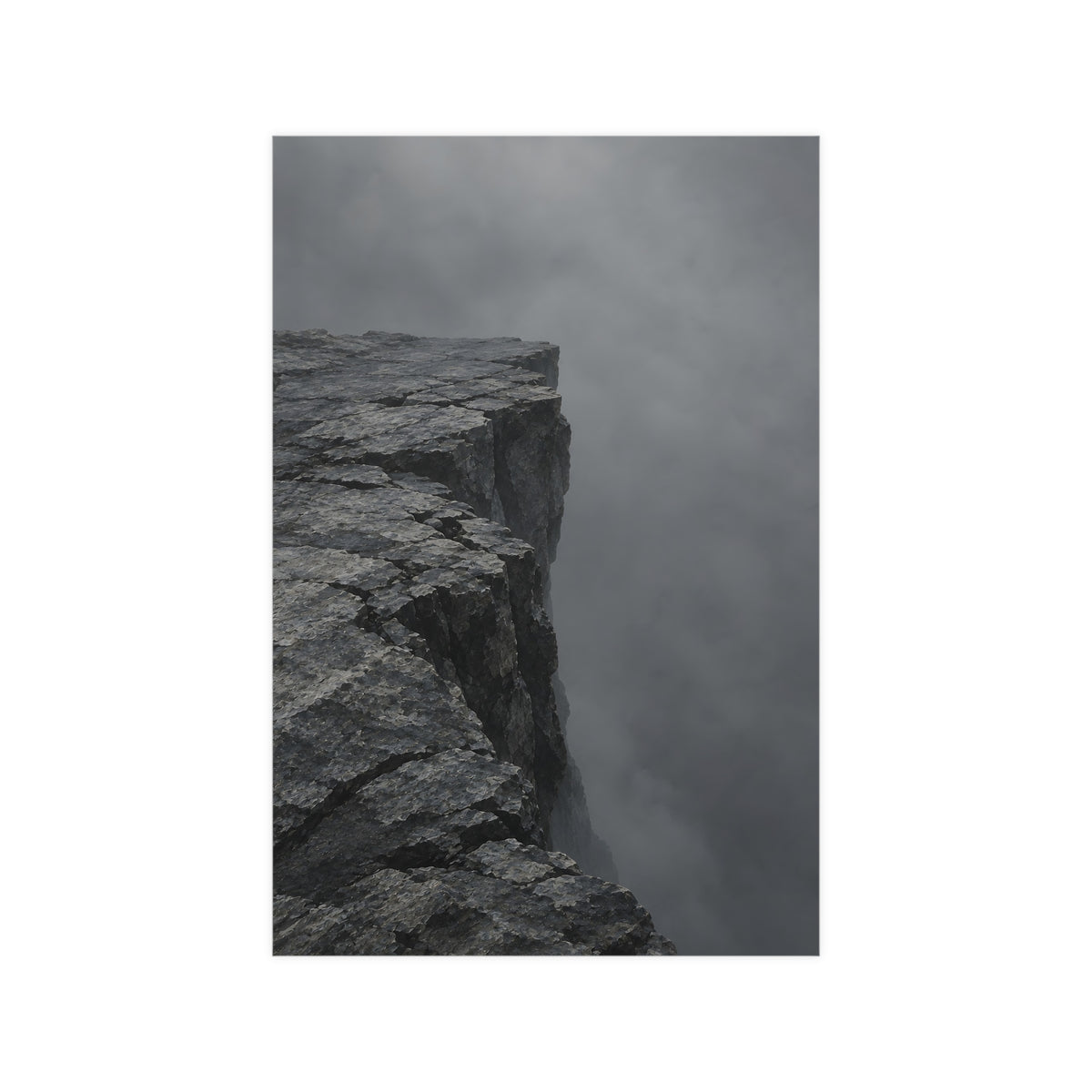 The Brink — the brink, 12x18 in print