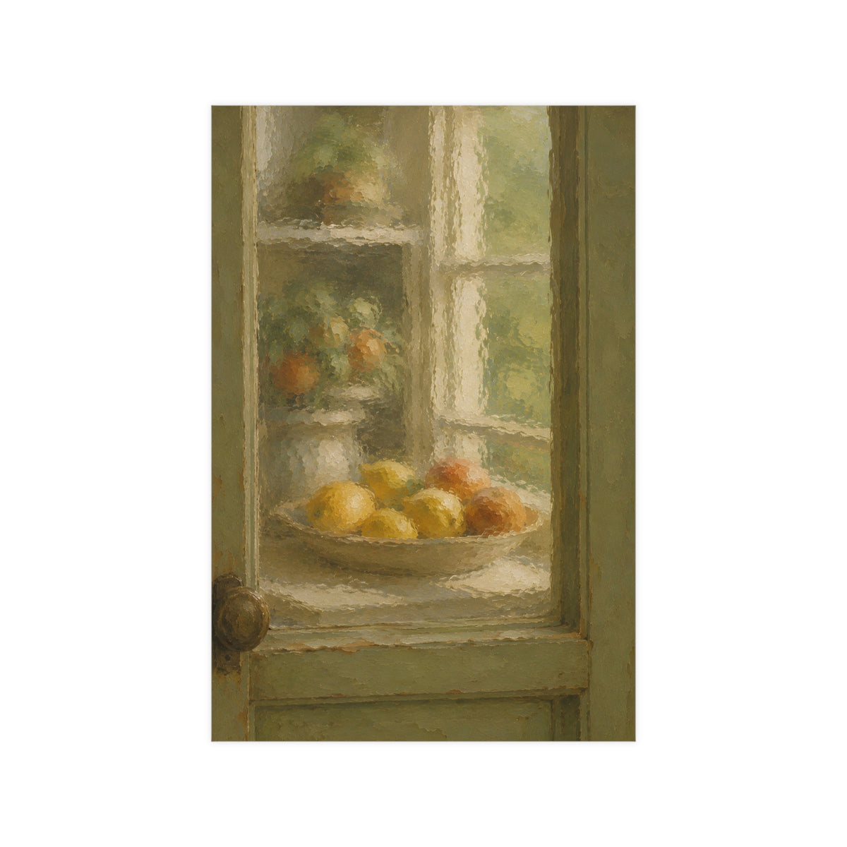 Through the Wavy Glass — through the wavy glass, 12x18 in print