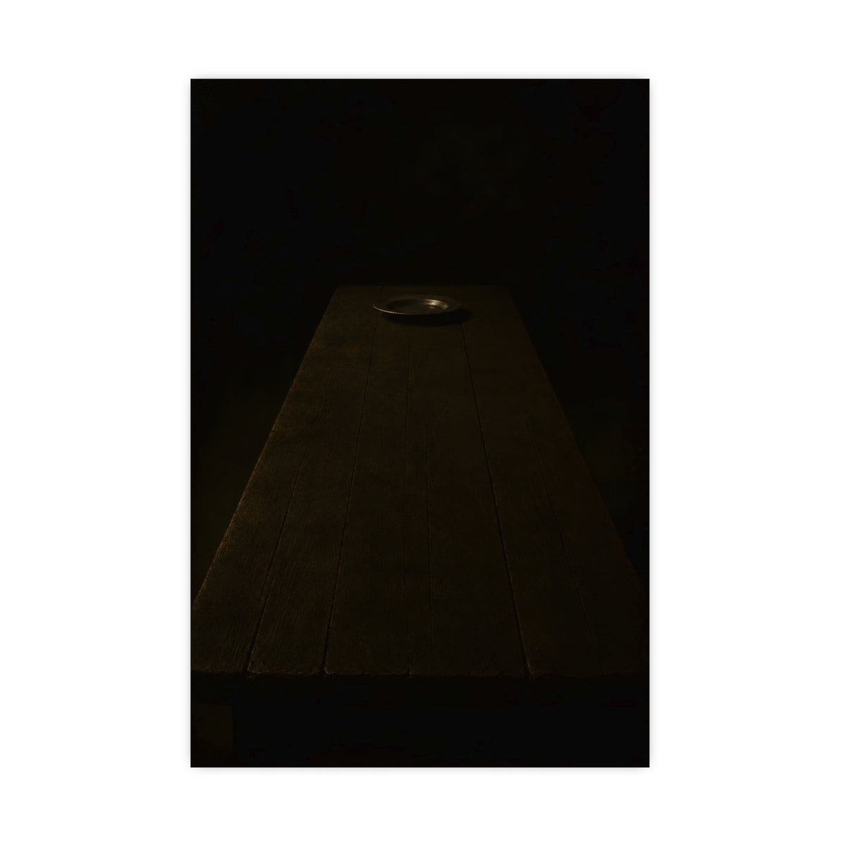 The Far End of the Table — the far end of the table, 16x24 in print