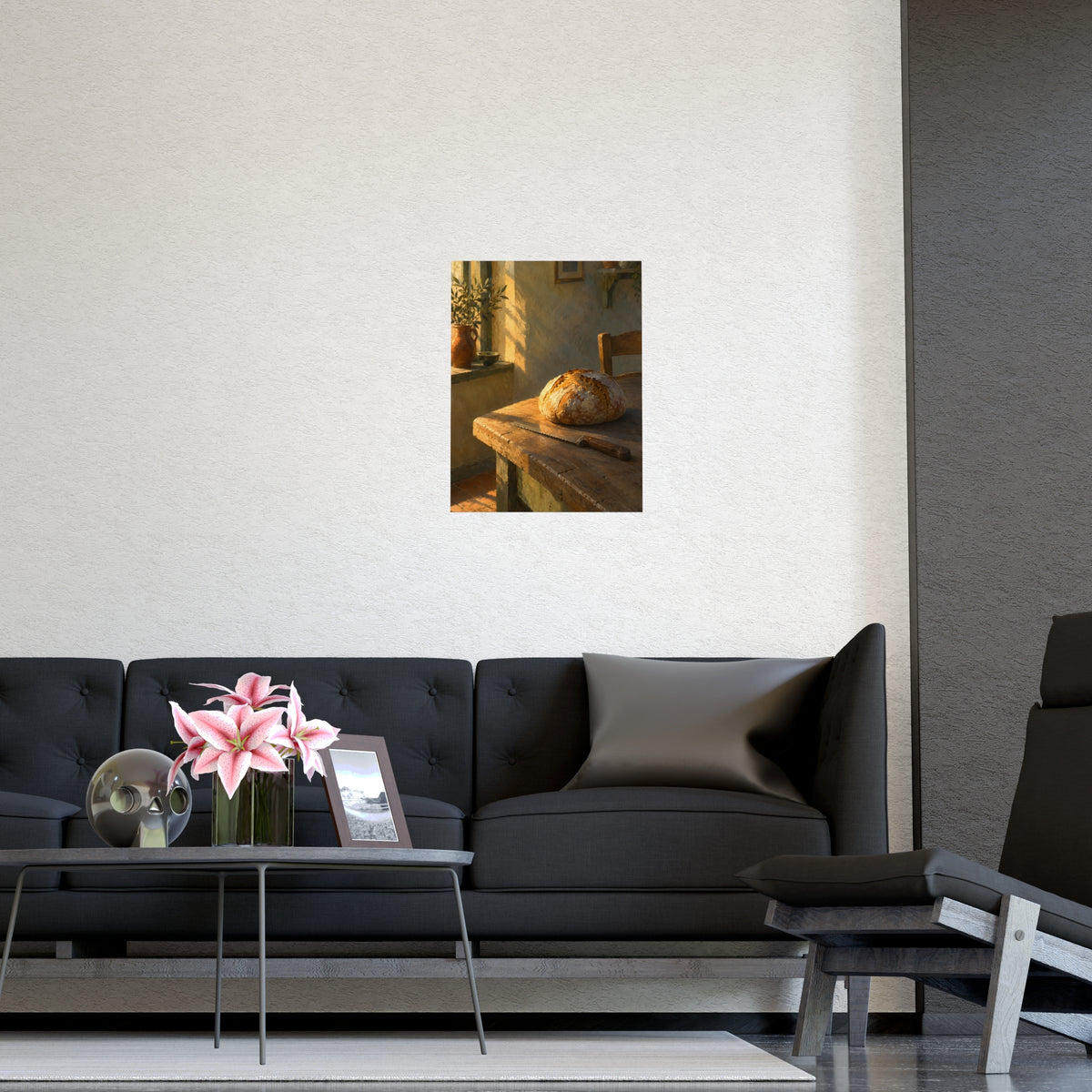 Late Sun on the Loaf — late sun on the loaf, shown framed on a wall
