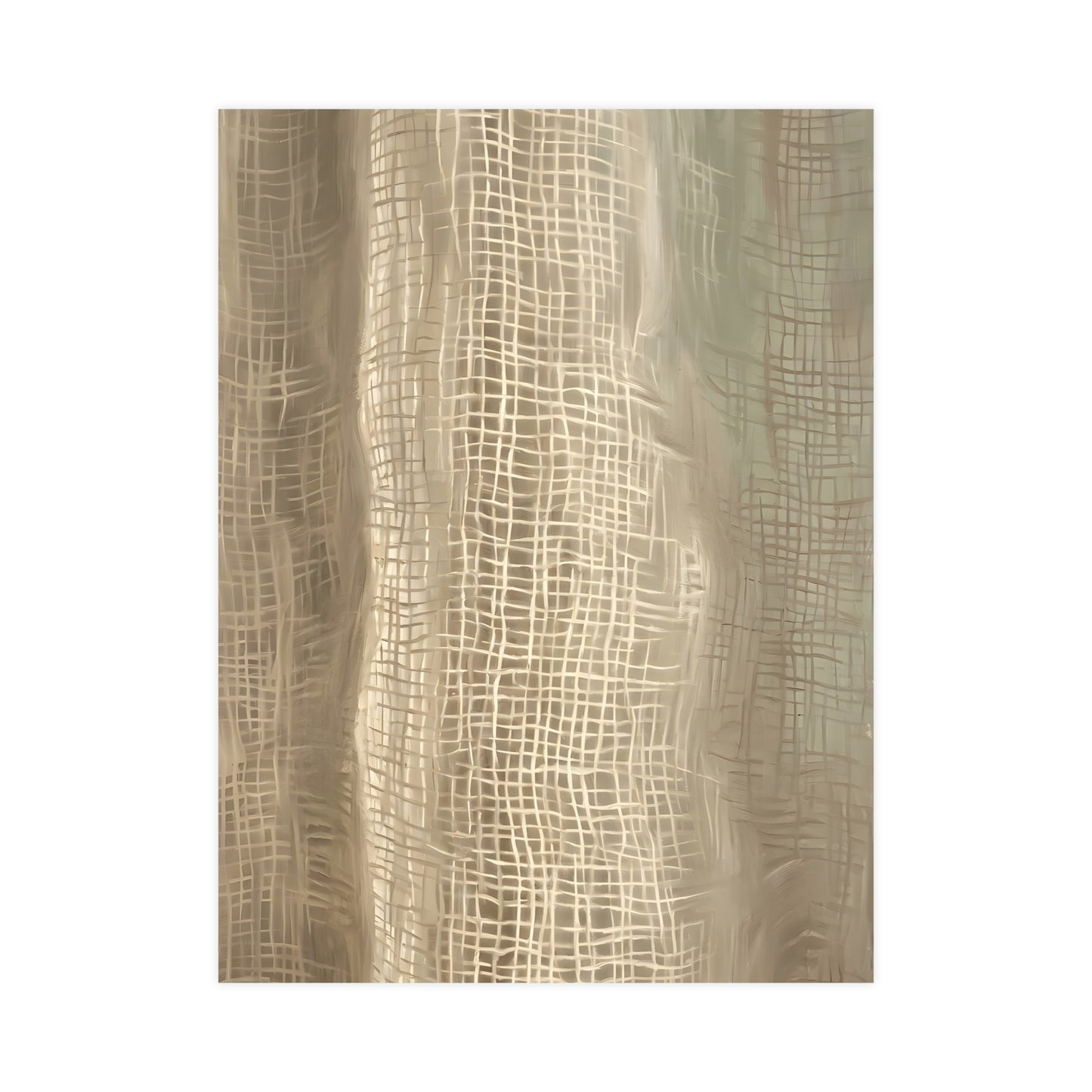 Gauze, Backlit | Textile Study Print | Wall Art