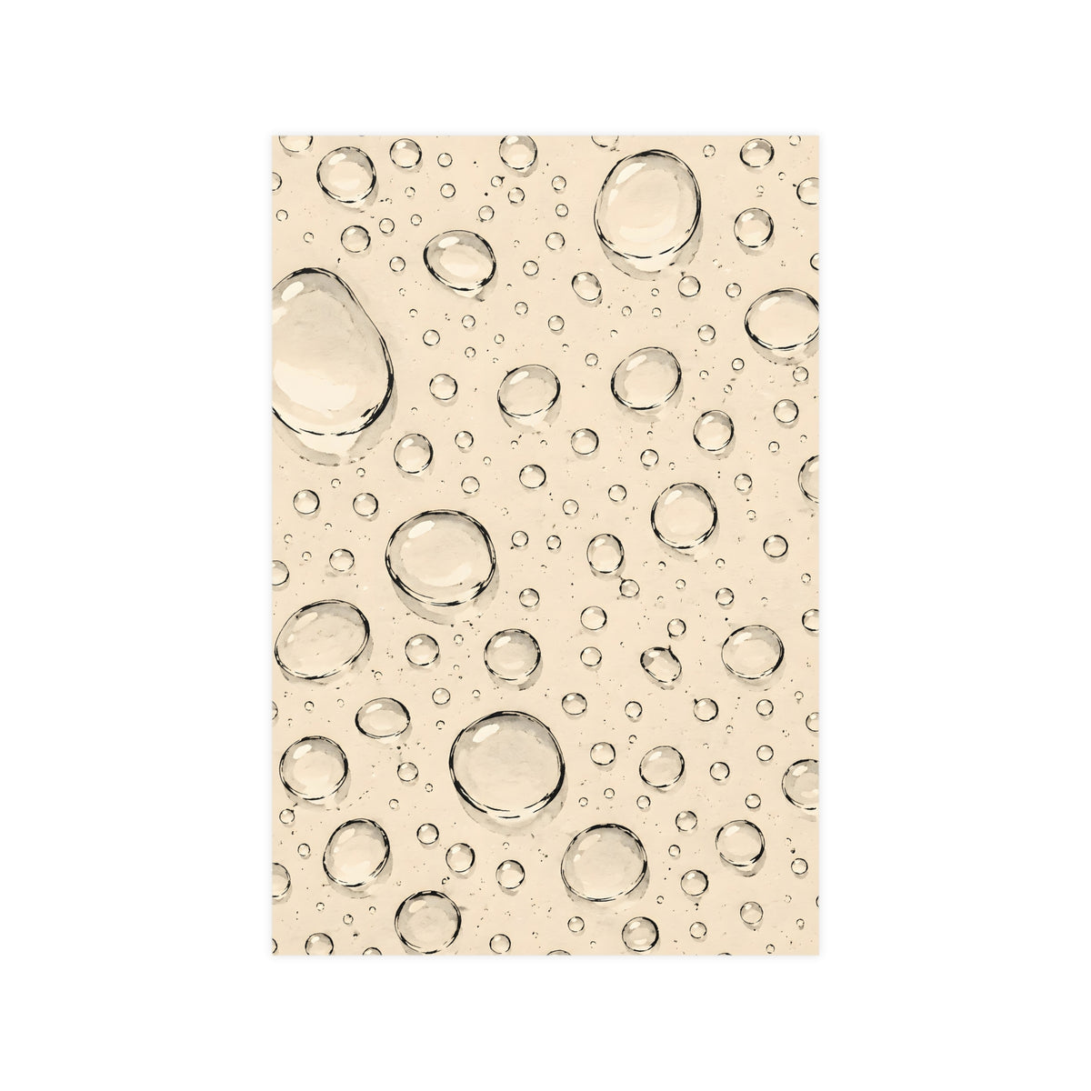 Water Drops — water drops, 12x18 in print