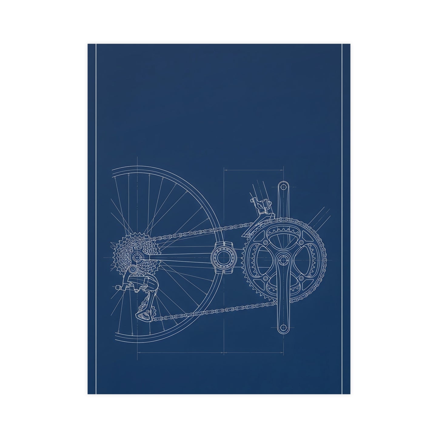 Drivetrain — drivetrain, 12x18 in print