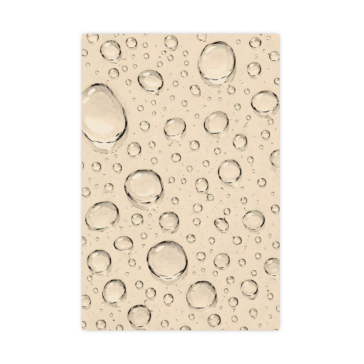 Water Drops — water drops, 16x24 in print