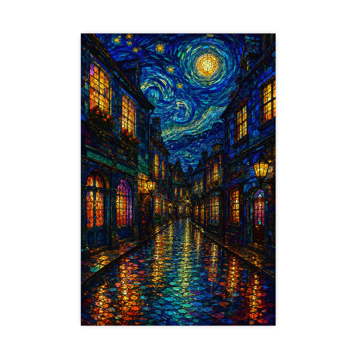 Wet Street — wet street, 16x24 in print