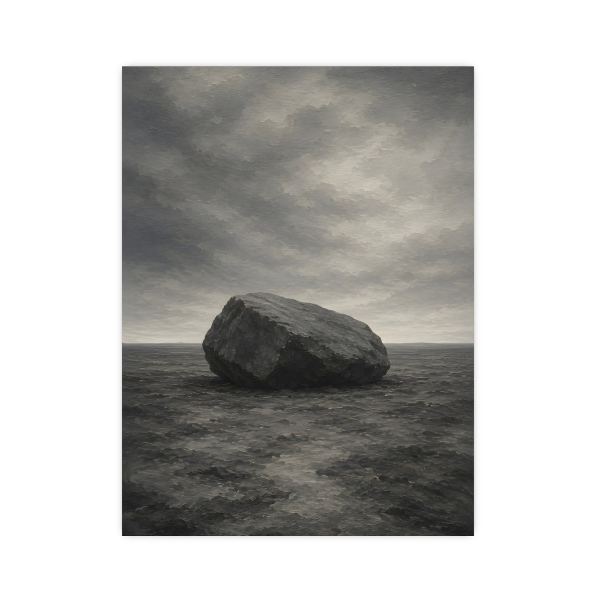 One Boulder — one boulder, 12x16 in print