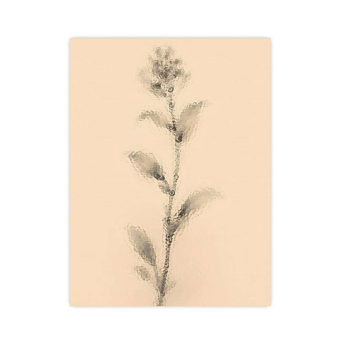 Through Frosted Glass — through frosted glass, 12x16 in print