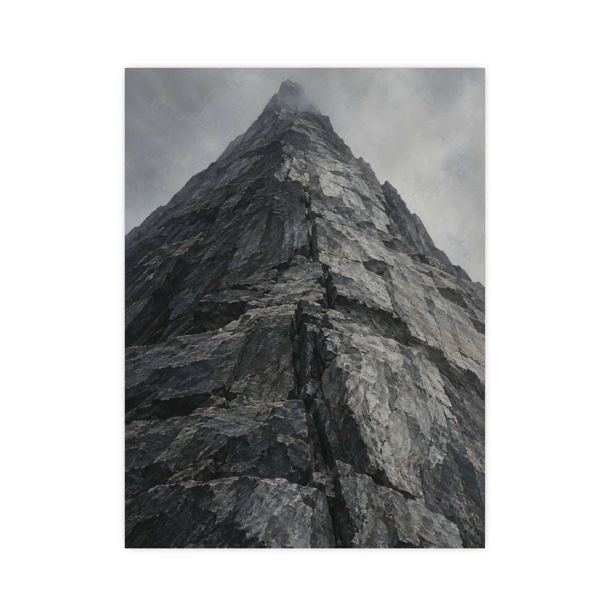 Straight Up the Wall — straight up the wall, 12x16 in print