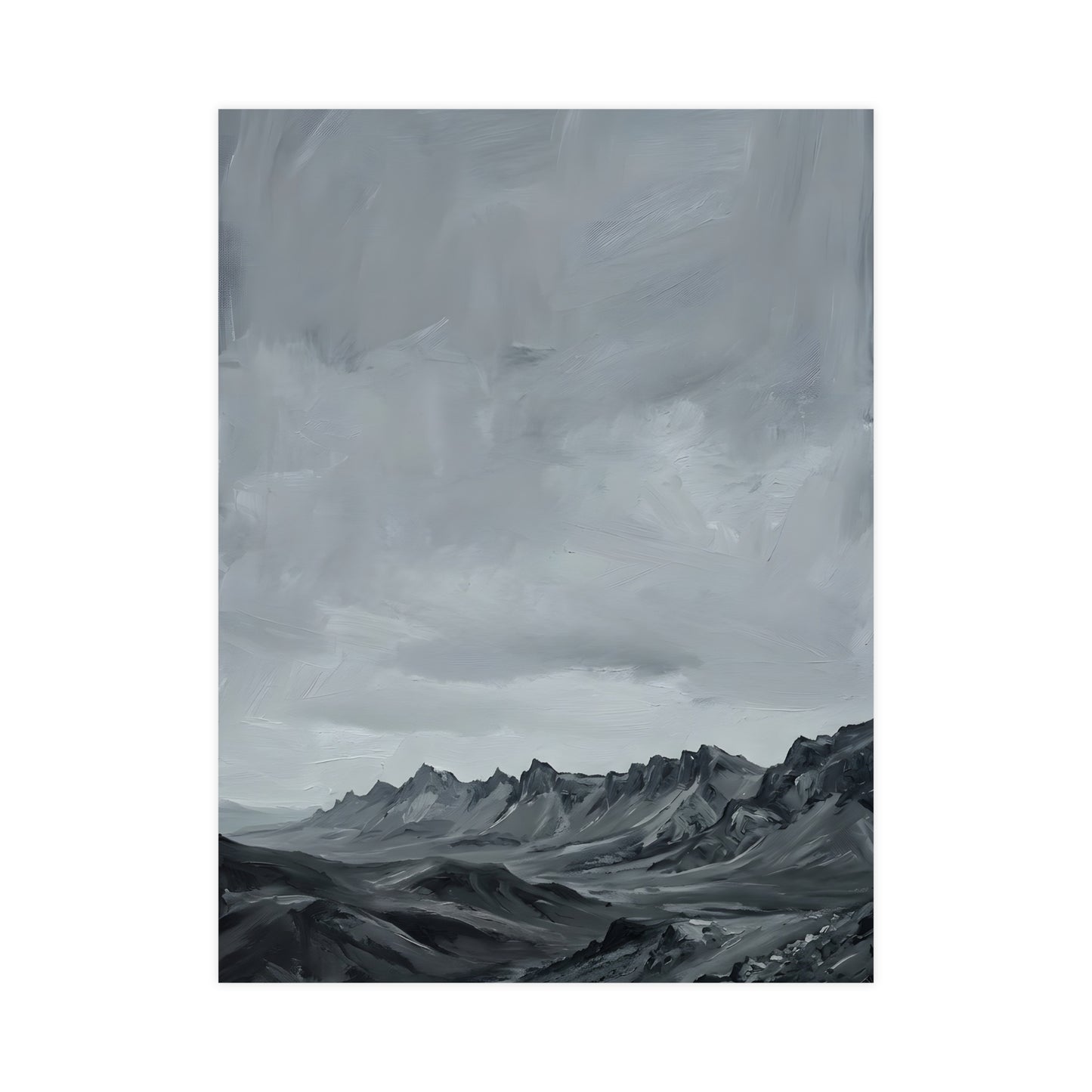 Distant Ridge — distant ridge, 12x18 in print