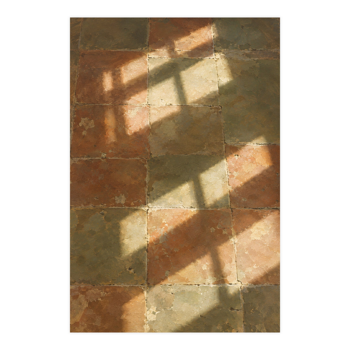 Light on the Tiles — light on the tiles, 24x36 in print