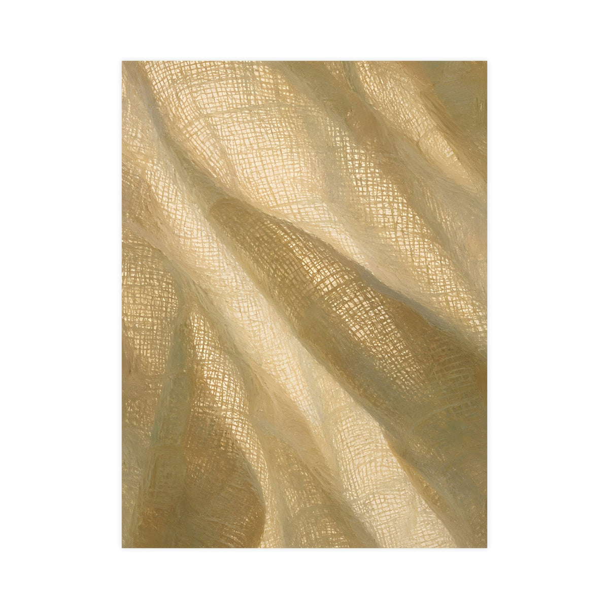 Gauze, Backlit — gauze, backlit, 18x24 in print