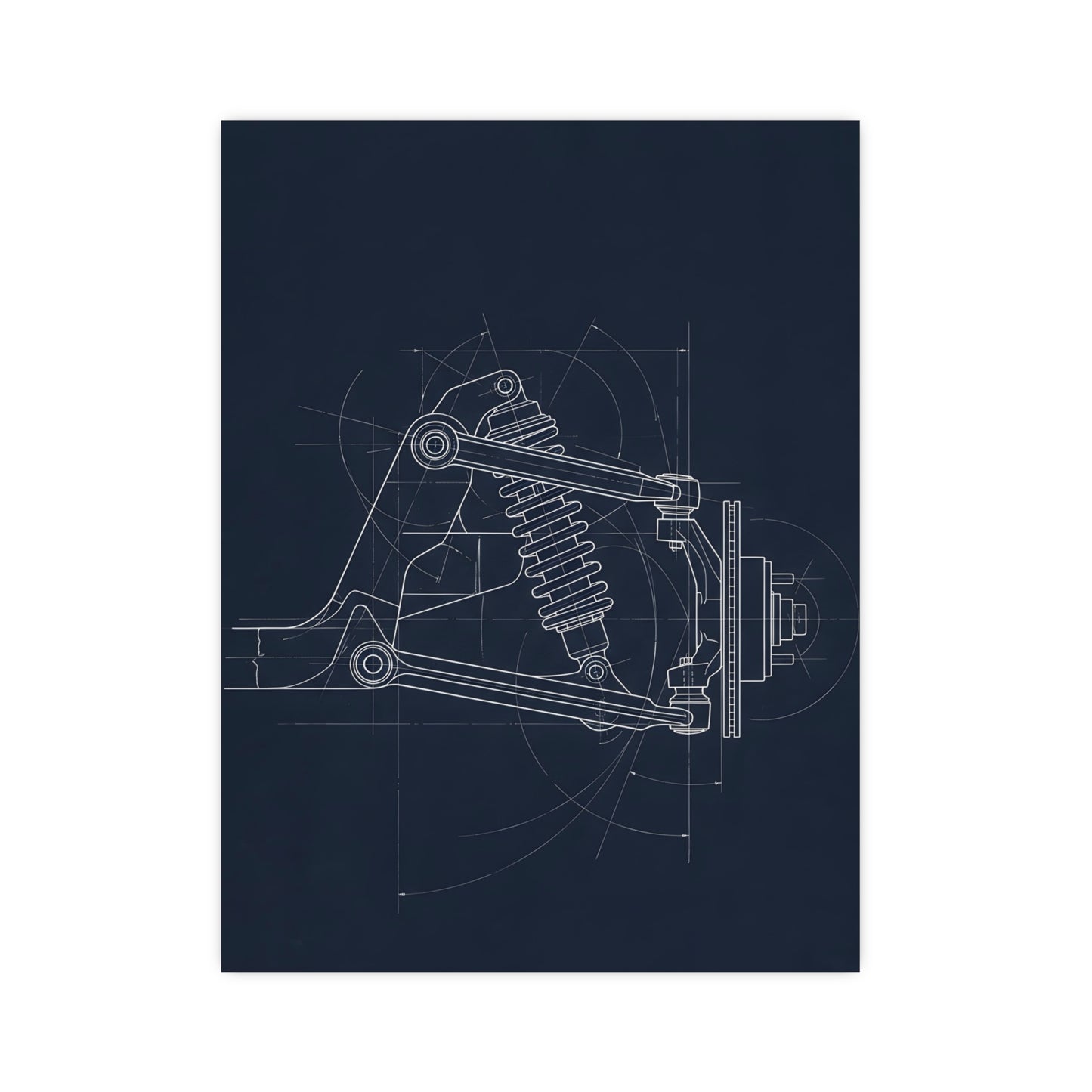 Double Wishbone — double wishbone, 16x24 in print
