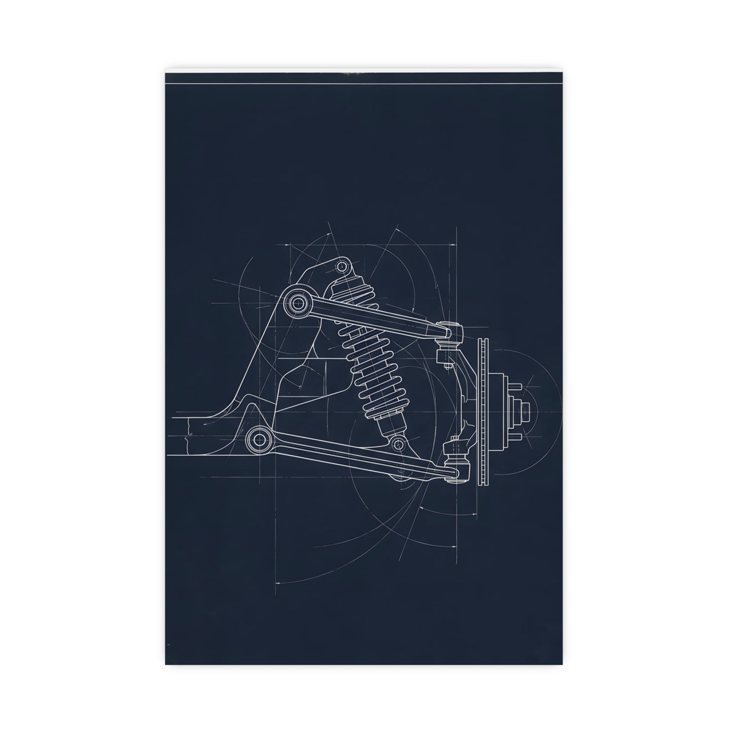 Double Wishbone — double wishbone, 18x24 in print