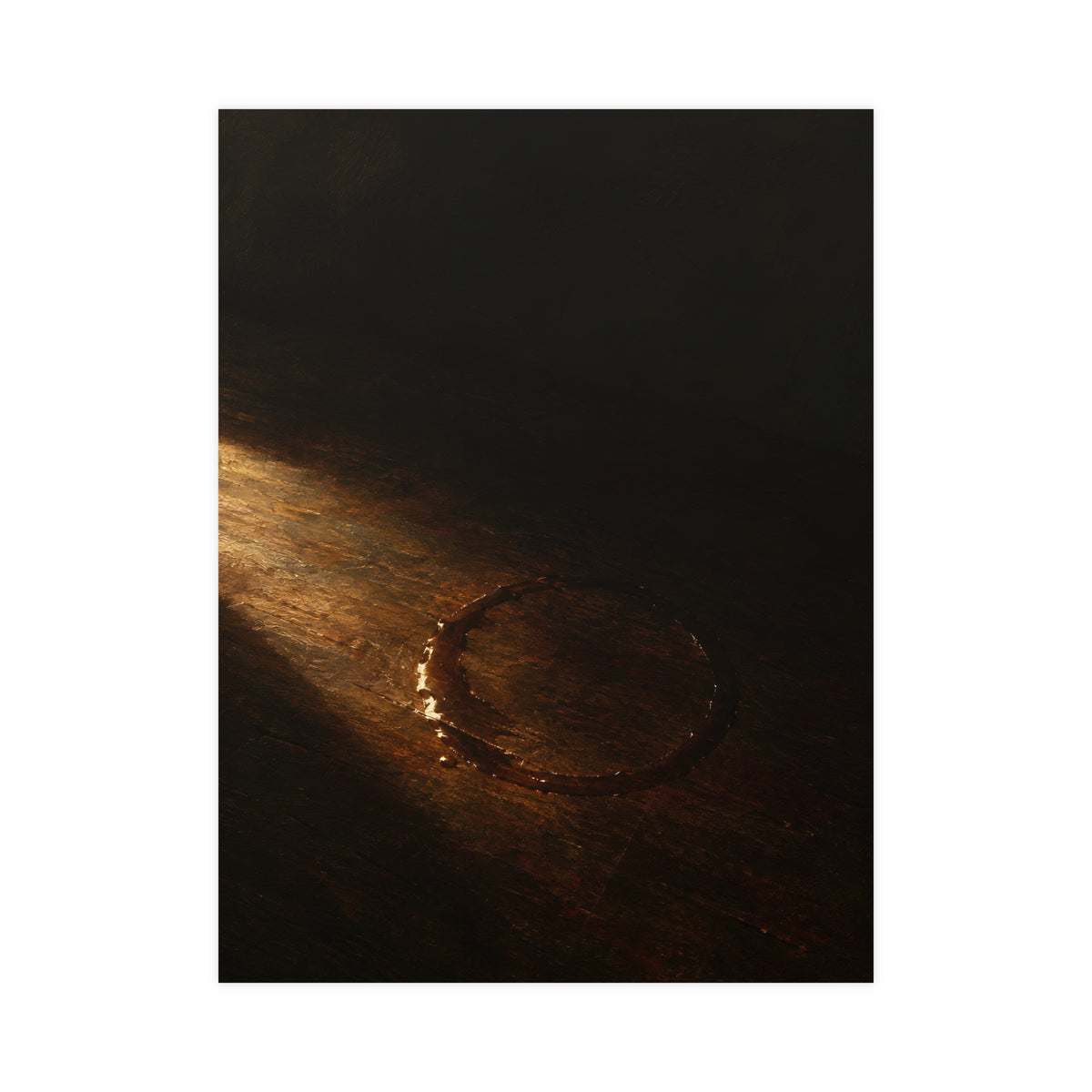 The Ring It Left — the ring it left, 18x24 in print